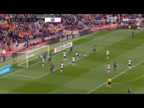 GOL DE SAMUEL UMTITI - GOL DO BARCELONA - Barcelona 2 x 0 Valencia #esporteviral