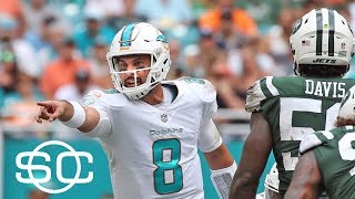 Jeff Saturday impressed with Matt Moore, Miami Dolphins | SportsCenter | ESPN