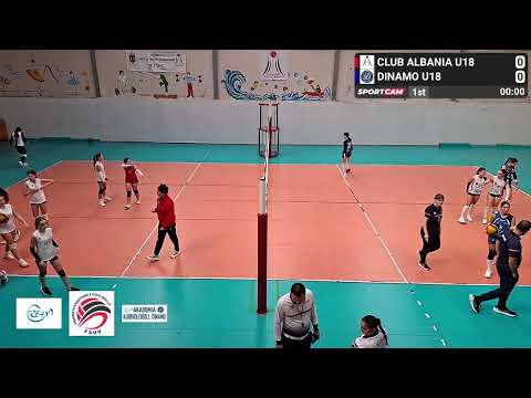 Volejboll Femra U18 Sezoni 2025-2026 Club Albania-Dinamo 1-3 Java 4 25 October 2025