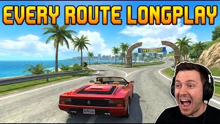 Every Route in Outrun 2006 Coast 2 Coast | Complete Longplay