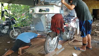 Sidecar for Rusi macho 150 made by expert Pidoy of San Isidro General Santos City
