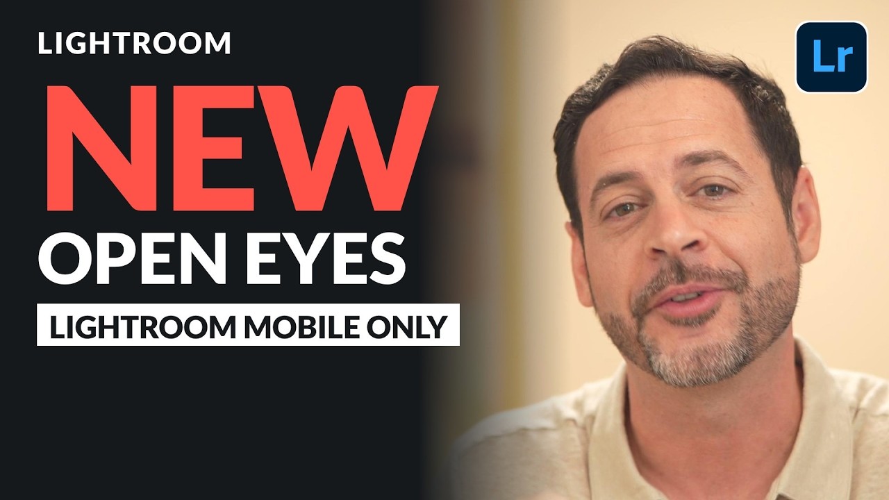 Lightroom's NEW Open Eyes: Are They Really Your Eyes?