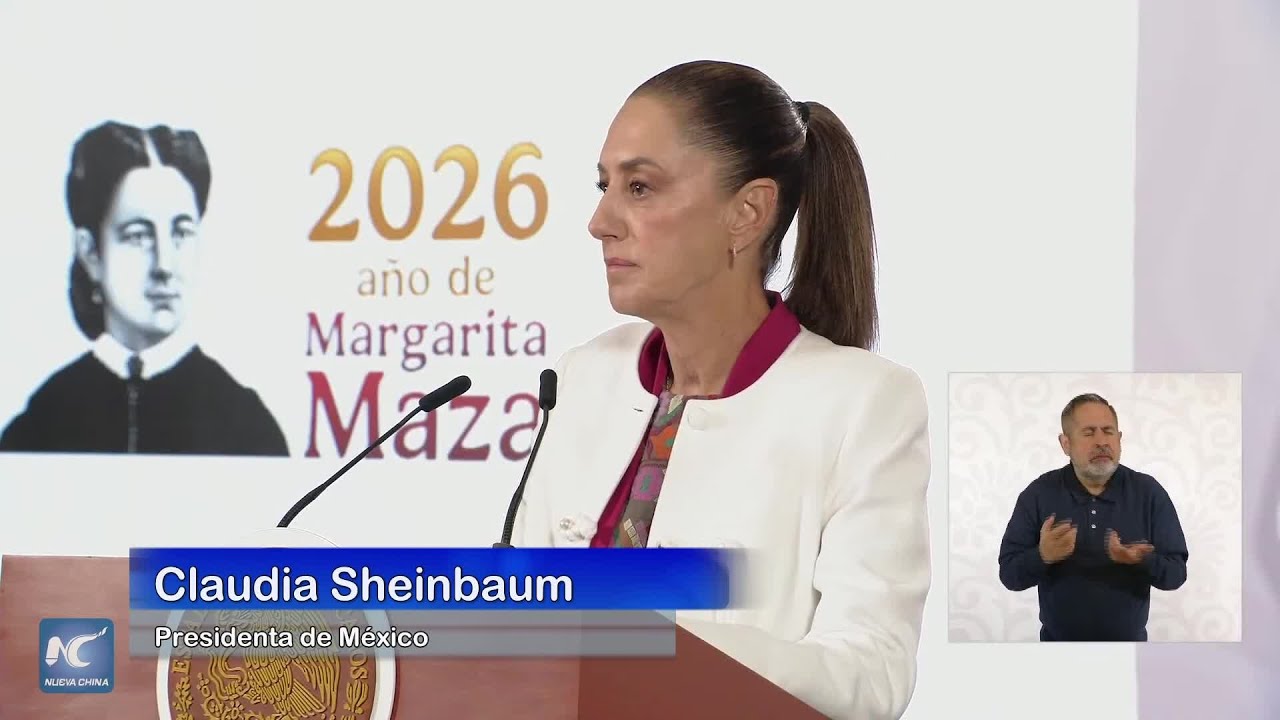 Sheinbaum llama a cooperación y rechaza uso de la fuerza tras ataque de EEUU en Venezuela