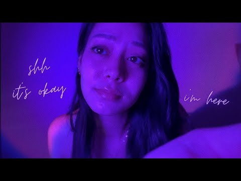 ASMR comfort for the broken 💜 (shh, it’s okay, positive affirmations)