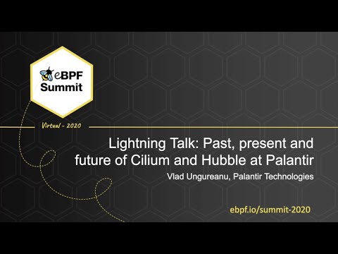 The Past, Present and Future of Cilium and Hubble at Palantir - Vlad Ungureanu, Palantir - Full