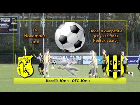 Koedijk JO11-1 - OFC JO11-1 (26-11-2016)
