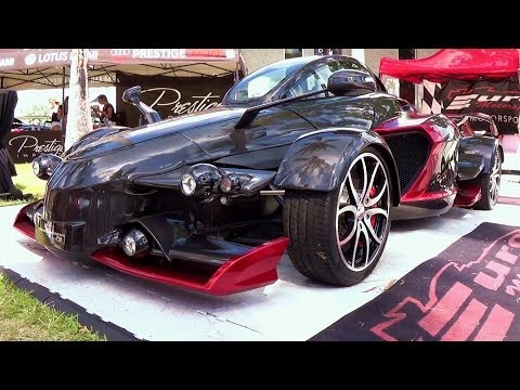 Tramontana R Edition.   A Carbon Fiber V12 Monster Supercar