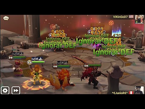 Raoq and Lushen destroy 20 stars in RTA with Tiana - Summoners War