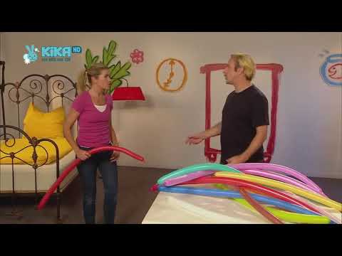 Anke und Bjarne beim Luftballonwettbewerb - Die Sendung mit dem Elefanten, Folge 503