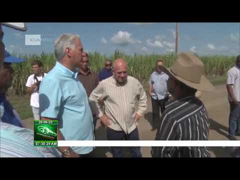 Cuba: Díaz-Canel recorrió Guáimaro, Sibanicú y Jimaguayú
