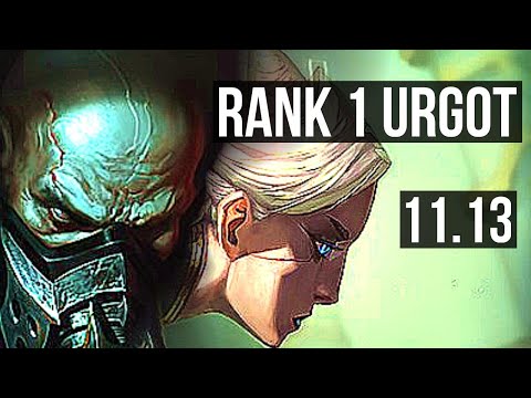 URGOT vs CAMILLE (TOP) | Rank 1 Urgot, 5/2/5 | JP Challenger | v11.13