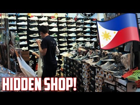 REAL Sneakers at GREENHILLS? Secret store in MANILA! (Philippines VLOG) Video