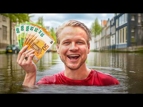 Er Ligt €10.000 Verstopt in Amsterdam: Wat je Vindt mag je Houden (VS @AverageRob)  | Kalvijn