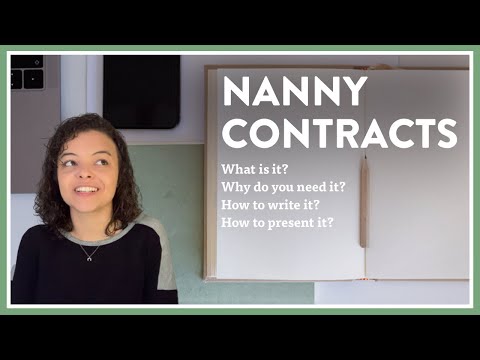 Nanny Contracts | Nanny Directory