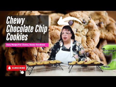 Chewy Chocolate Chip Cookies Recipe 🍪 KitchenAid Artisan Stand Mixer