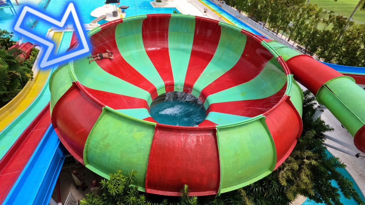 Experience thrilling slides at Splash Waterpark.