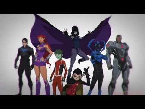 {AMV}Justice League vs Teen Titans Hero