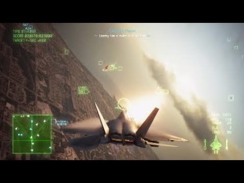 ACE COMBAT 7 Mission 15: Battle for Farbanti(Ace difficulty) S Rank.