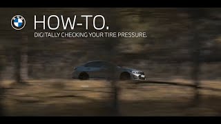 BMW How-To Digitally Check Tire Pressure