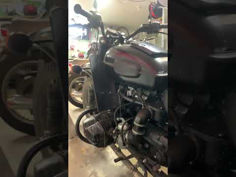 2012 Ural Gear-Up final drive breather hose mod #motorcycle #ride #ural #mod #sidecar #adventure