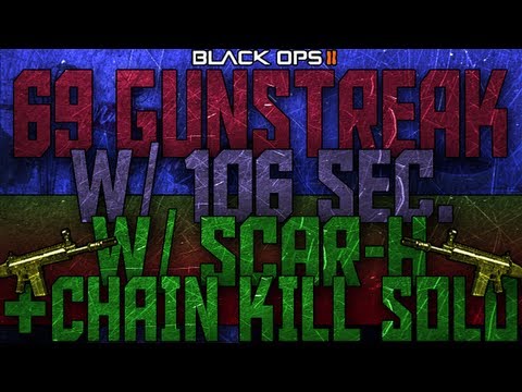Beast 69 Gunstreak w/ SCAR-H - 106 Second Nuclear + Chain Killer: 13,325 Score *NO SUPPORT*