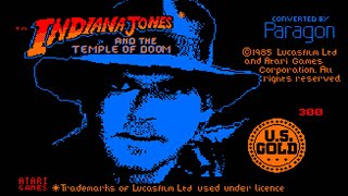 [Amstrad CPC] Indiana Jones And The Temple Of Doom - Longplay