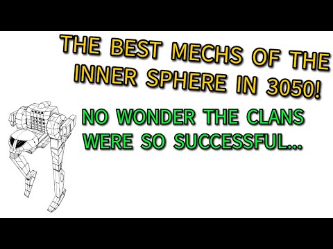 Best mechs of 3050 for the Inner Sphere! Flankers, brawlers, troopers, cavalry, and support!