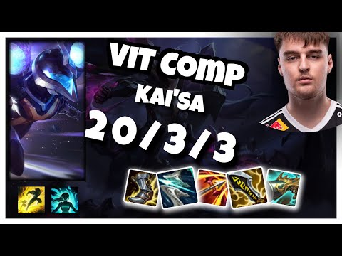 Kai'Sa 11.1 Gameplay Challenger Replay Bot Lane - S11 (20/3/3) - EU