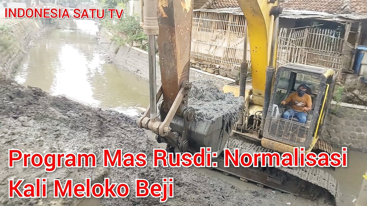 Program Bupati Pasuruan: Normalisasi Kali Meloko