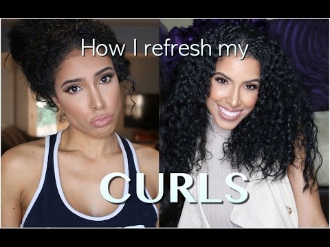 How I Refresh my Curls