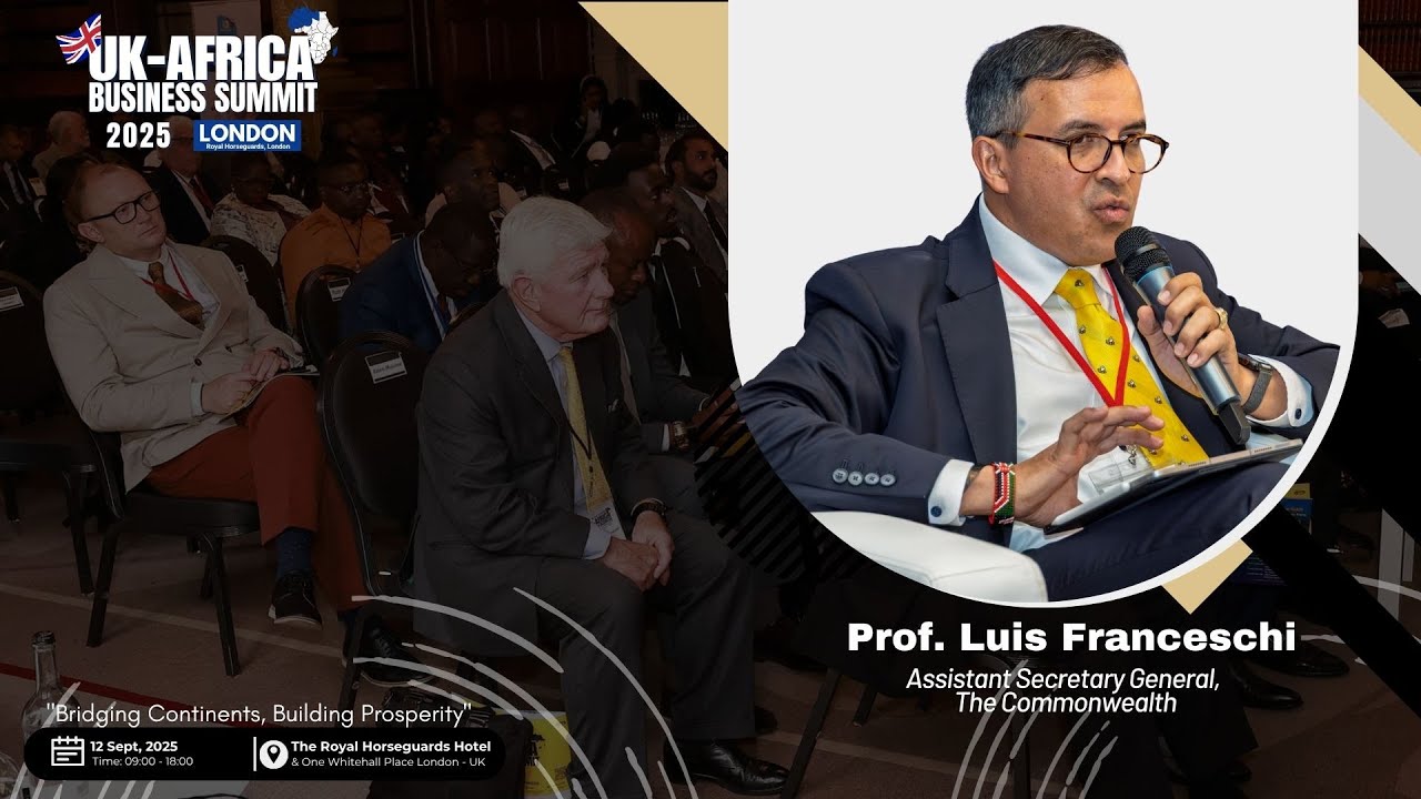 🎥 “Africa Is Too Rich for Business to Be Done In Africa — Luis Franceschi | #UKAfricaSummit2025”