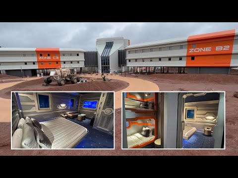NEW! SPACE Hotel Tour | Better than Star Wars Hotel? | $255 VS $4000+ | "Station Cosmos Hotel"