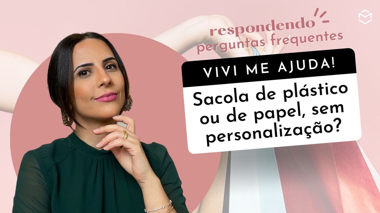 Sacola de plástico ou de papel
