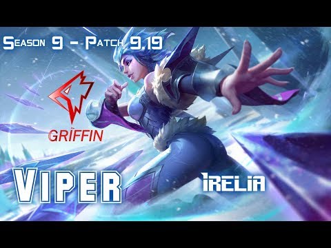 GRF Viper IRELIA vs LUCIAN ADC - Patch 9.19 KR Ranked