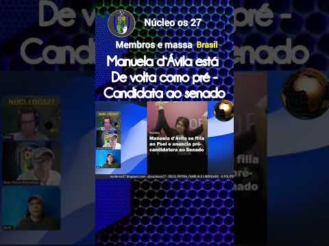 eu quero saber se o Rio grande do Sul vai dar 8 anos de mandado de senadora para Manuela d'Ávila??
