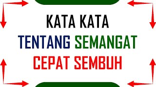 Download lagu Here is a collection of words about the spirit of getting well soon. mp3