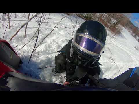 Snowmobile rental experience in Speculator NY