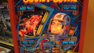 1979 Gottlieb Count-Down Pinball Machine!  System 1 classic - Gameplay, Artwork Video!
