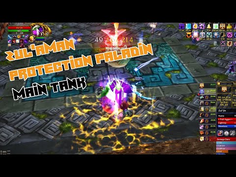 Zul'Aman Bear Run, Protection Paladin Main Tank