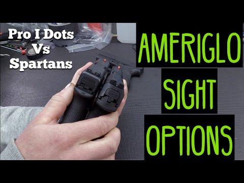 AMERIGLO SIGHTS - Pro I Dots vs Spartans | Which is best for you?