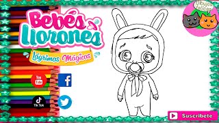 Dibujo de ✨ CONEY la más CUQUI 🐰✨ BEBÉS LLORONES 💧 LÁGRIMAS MÁGICAS 💕Dibujos Felices