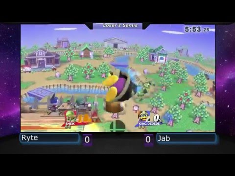 CMU Smash 4 Weekly #3 - Ryte (Sheik) vs. Jab (Dedede) - Loser's Top 8