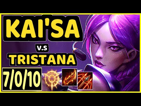 FORG1VEN (KAI'SA) vs TRISTANA - 7/0/10 KDA BOTTOM ADC CHALLENGER GAMEPLAY - EUW