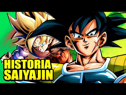 La HISTORIA COMPLETA de los SAIYAJIN: DRAGON BALL