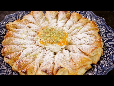 How to make Apricot & Cream Cheese Pastry (Assyrian Food)