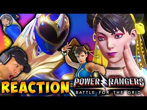 CHUN LI LOOKS NUTS! Chun Li Trailer REACTION | Power Rangers: Battle For The Grid Trailer