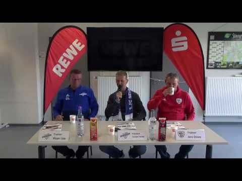 Pressekonferenz //   1. FC Neubrandenburg 04 -  Rostocker FC  3 : 0