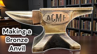 Casting a Bronze Anvil