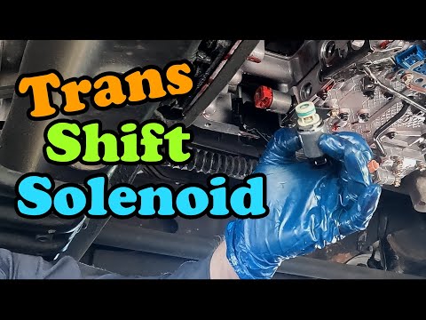 2001-2007 GMC Sierra Allison Shift Solenoid Replacement How To DIY