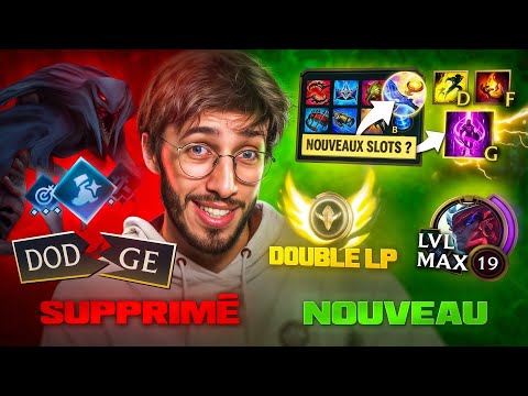 SAISON 16 LOL : TOUS LES CHANGEMENTS ! (Lvl 19, double LP, 3ème sum, 7ème item, items OP, etc)